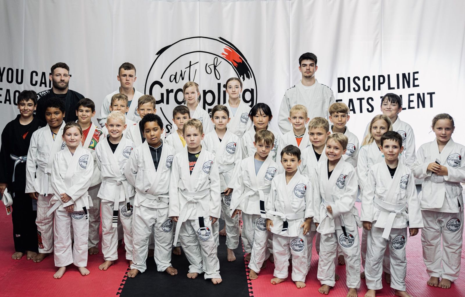 Kinder-Training Gruppenfoto